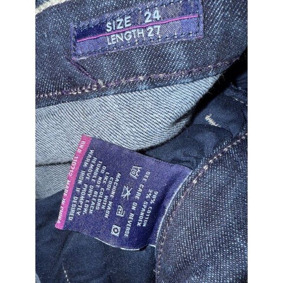 Vigoss The Boyfriend Rolled Up Skinny Distressed Jeans Size 24 - Picture 8 of 11